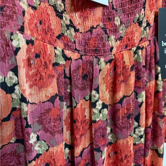 NWT Tuckernuck Pomander Place Rose Chiffon Joni Dress - Picture 4 of 8